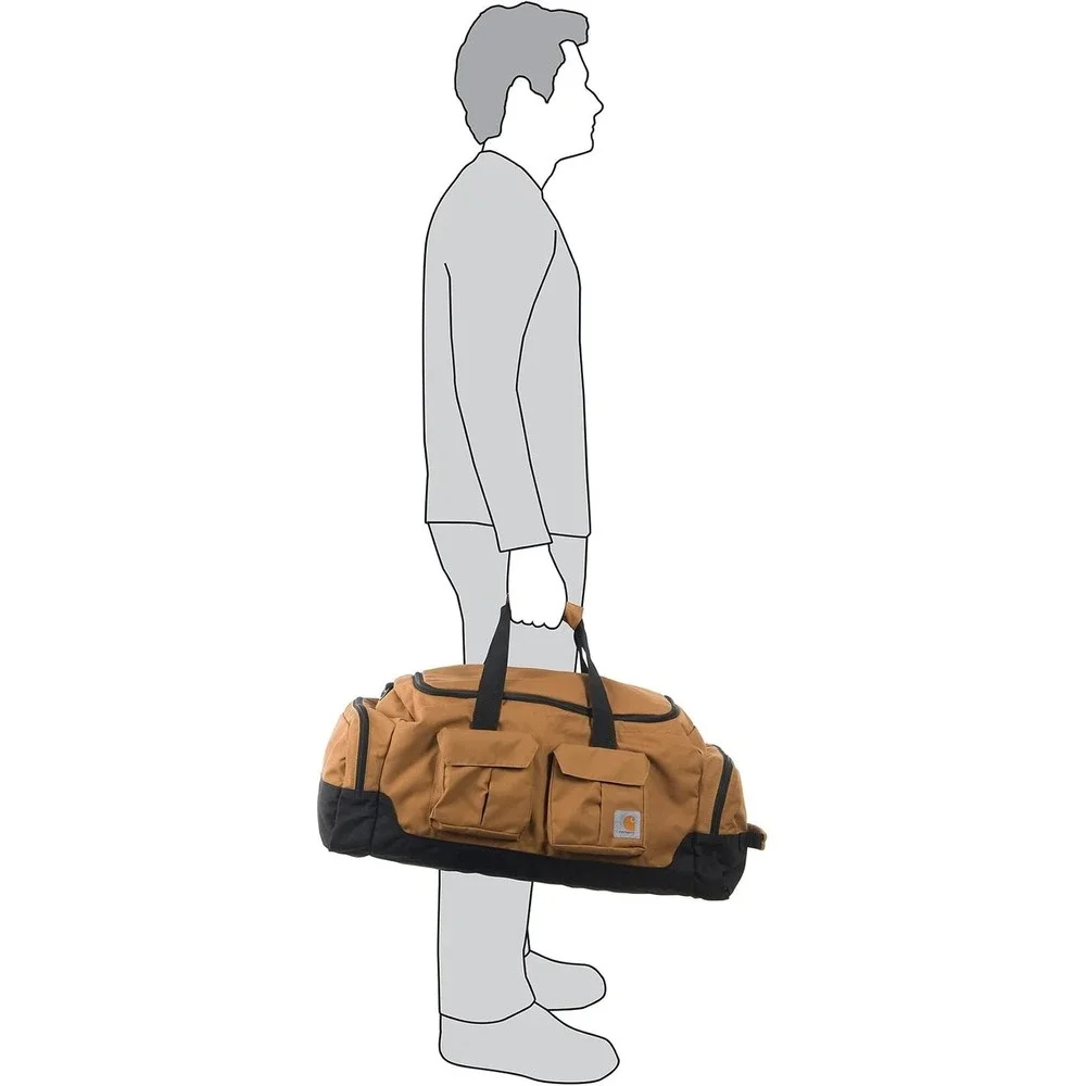 Carhartt Utility Duffel 40L Heavy-Duty Gear Bag BB0325 Rain Defender Black